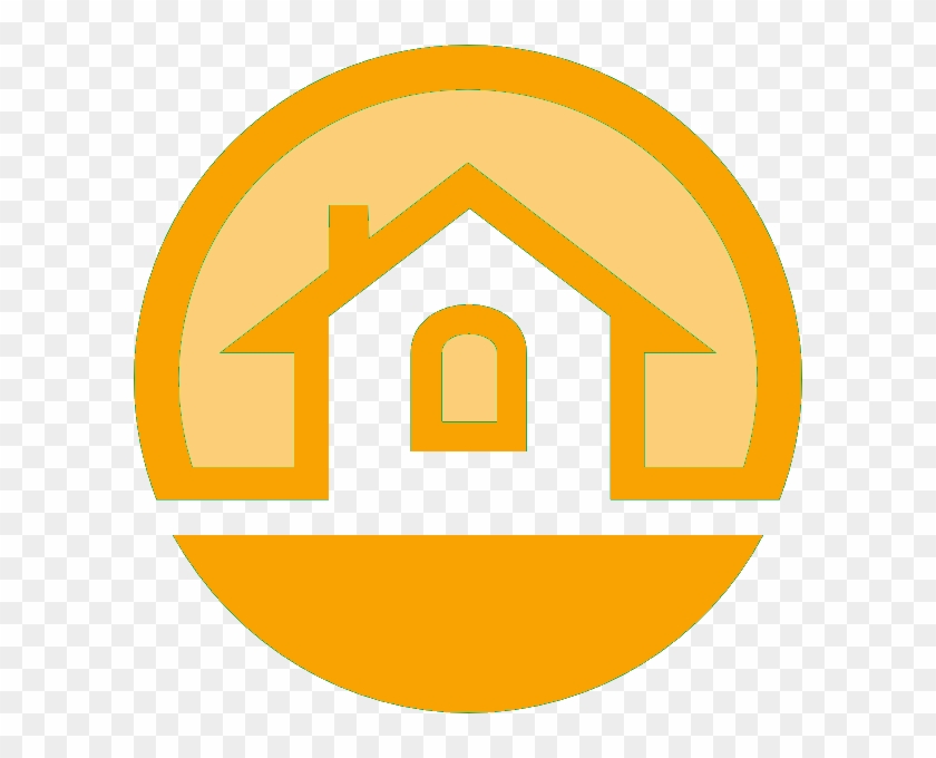 Free House Icons Png - House Icon Png Orange #761353
