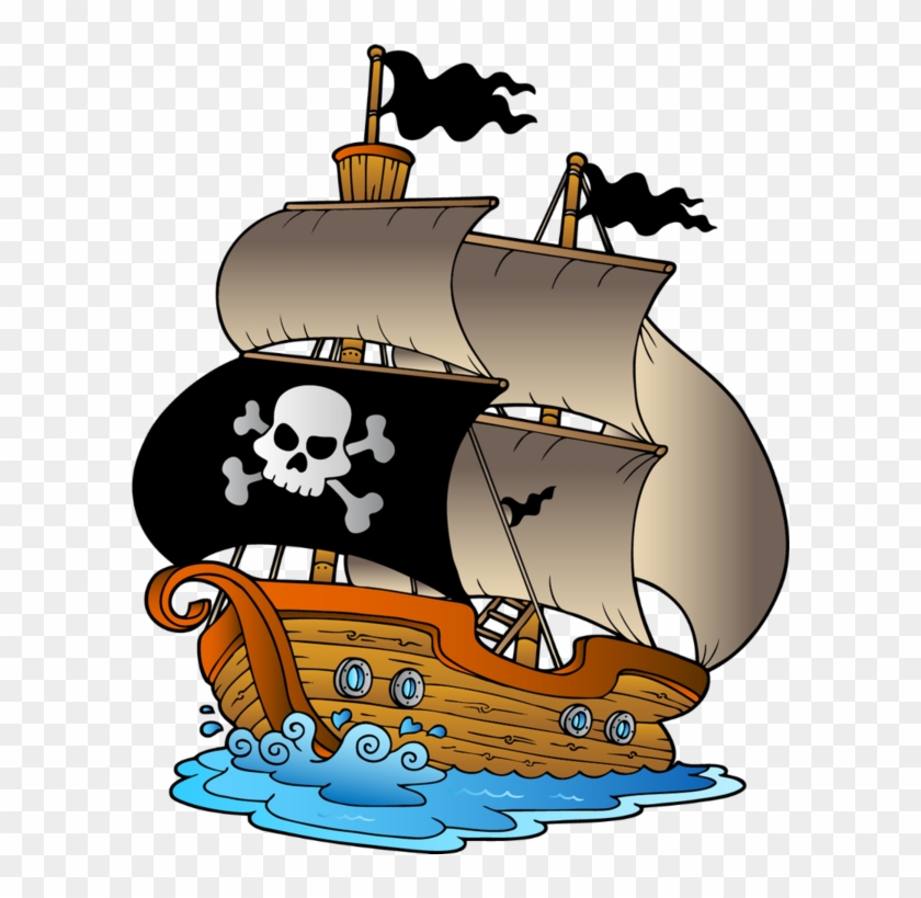 Pirate Ship Pinteres - Clip Art Pirate Ship #761404