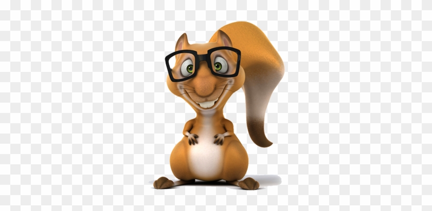 Company Performance - Squirrel With Glasses #761477
