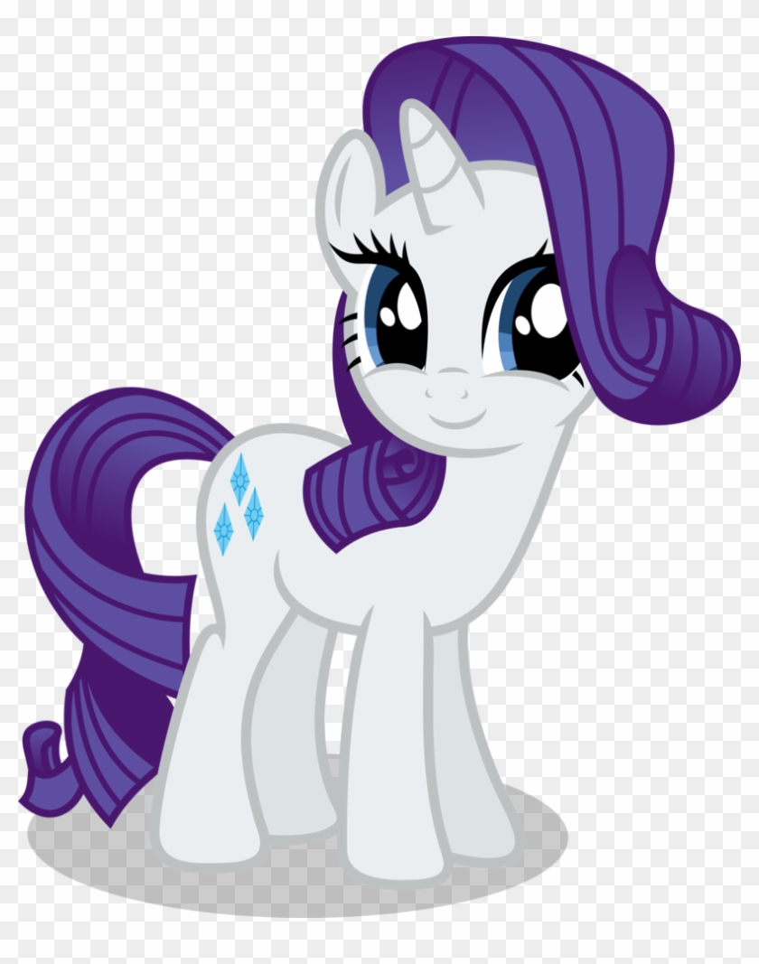 Mlp Fim Rarity Vector By Luckreza8 - Rarity My Little Pony #761488