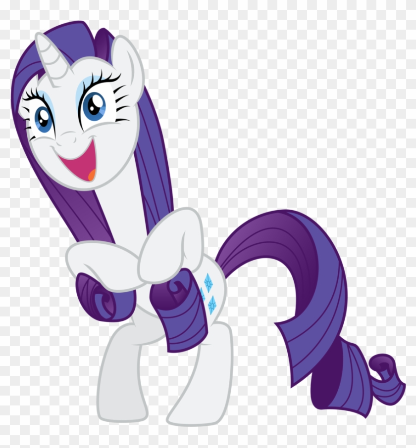 Excited Rarity By Yanoda On Deviantart - My Little Pony Rarity Excited #761495