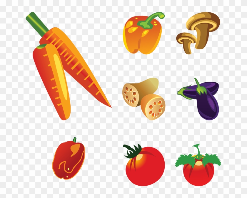 Fruit Vegetable Healthy Diet Food - Vegetables Vector #761569
