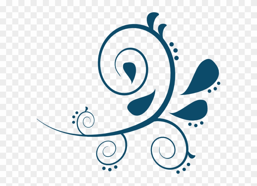 Swirl Clip Art At Clker - Free Paisley Clip Art #761577