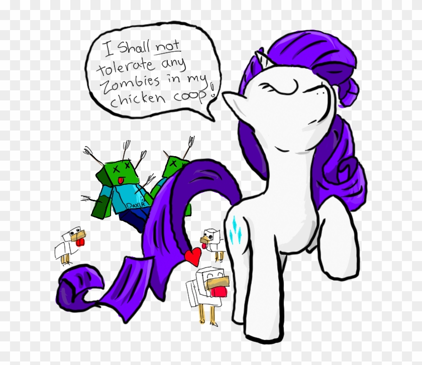 Funny Minecraft Ad Mlp - Cartoon #761580