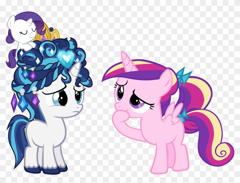 Alternate Hairstyle, Artist - Baby Princess Cadence And Shining Armor #761593