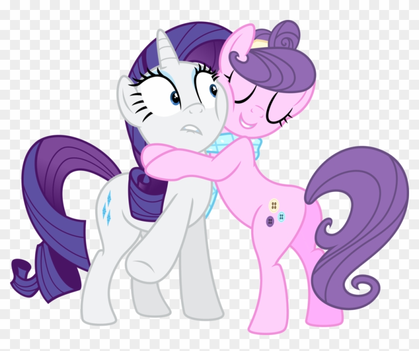 Suri Hugging Rarity By Jeatz-axl - Starlight Baby My Little Pony #761622