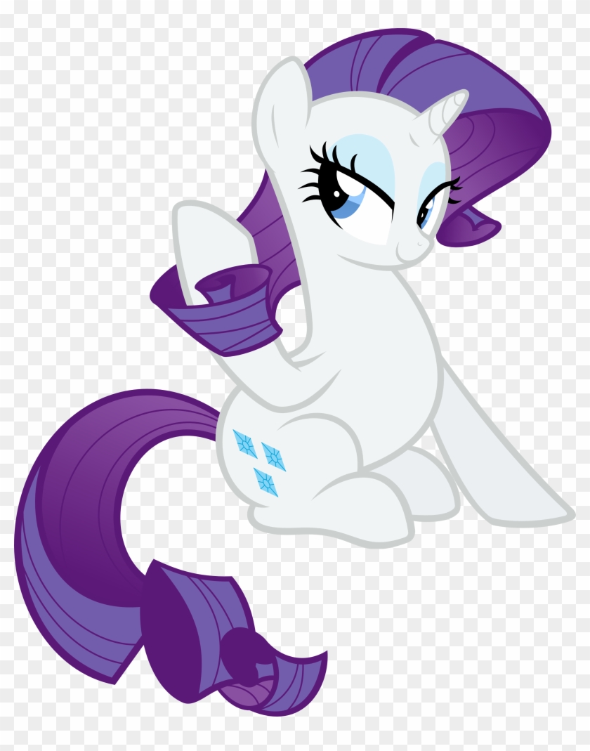 By Breadking- - My Little Pony Rarity Sitting #761642