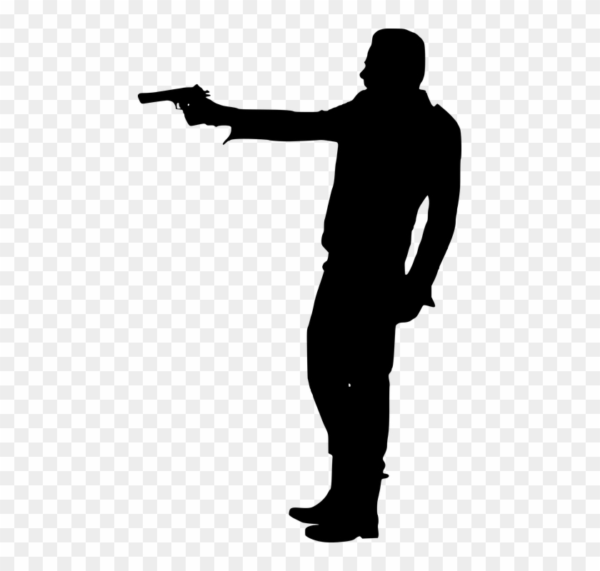 Free Photo Gangster Mafia Silhouette Men Gun Organized - Mafia Silhouette #761669