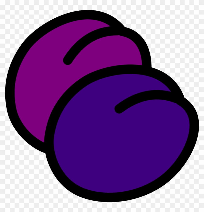 Clip Art Details - Icon Plum #761717