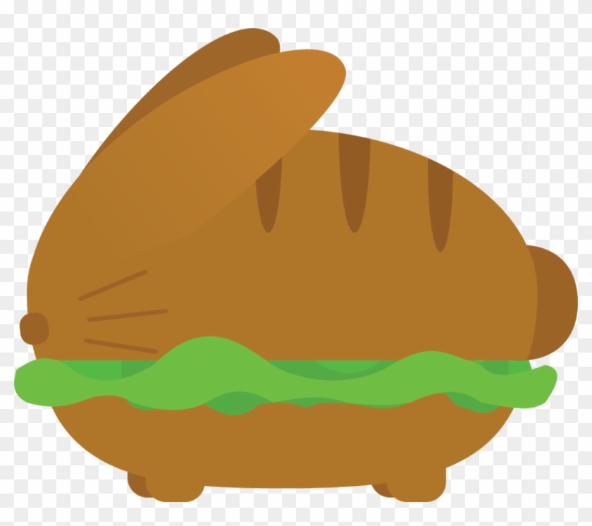 Lettuce Bun Bun By Radioactiveflowers - Fast Food #761728