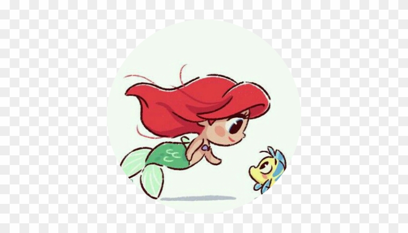 Piano Tiles - Cute Little Mermaid Drawing #761790