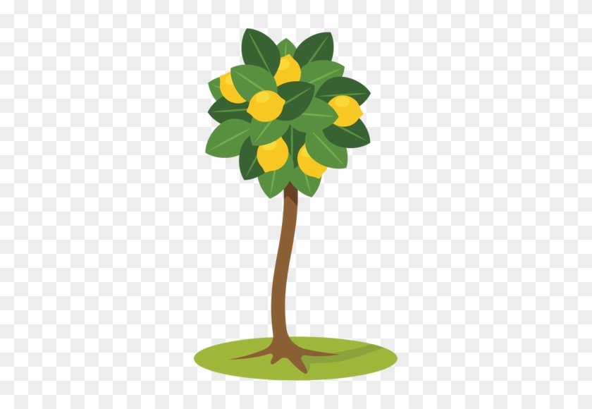 Lemon Tree Symbol - Zitronenbaum Clipart #761802