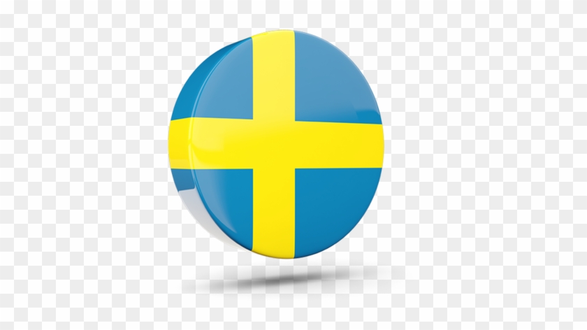 Illustration Of Flag Of Sweden - Png Sweden Round #762004