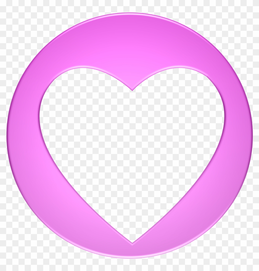 Circle Heartpink By Lashonda1980 Circle Heartpink By - Heart #762024