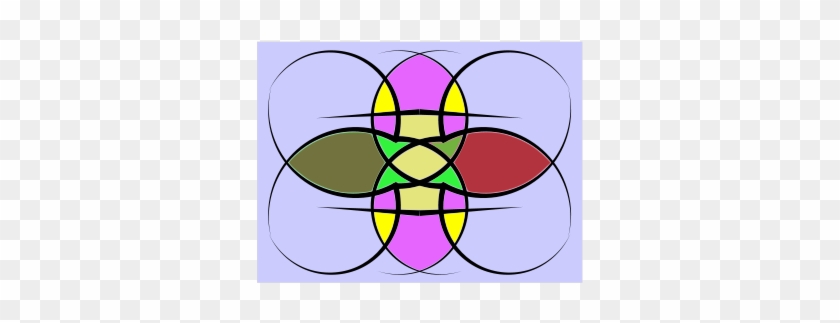 Spiro Curves Png Images - Stained Glass #762144