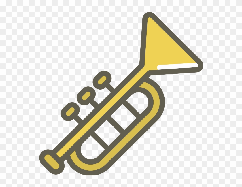 Trumpet Scalable Vector Graphics Icon - 小 號 卡通 #762178