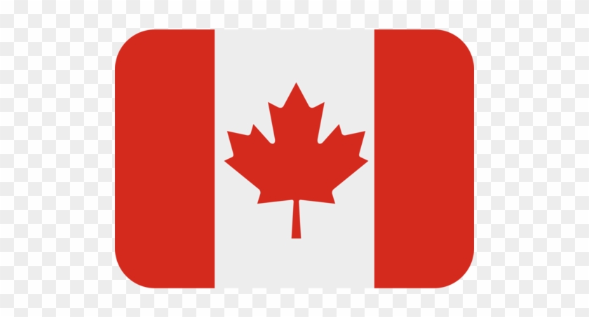 Canada Emoji Rh Emojiterra Com Canada Flag Emoji Facebook - Canadian Flag Throw Blanket #762293