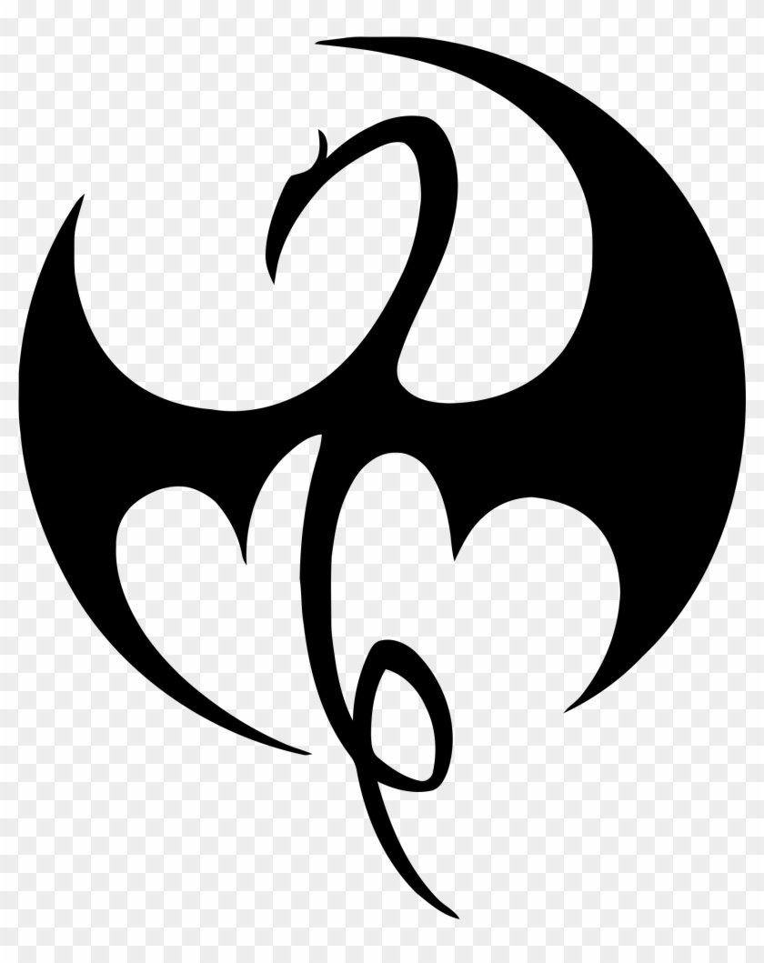 Marvel's Iron Fist Logo Png Transparent - Iron Fist Logo Png #762431