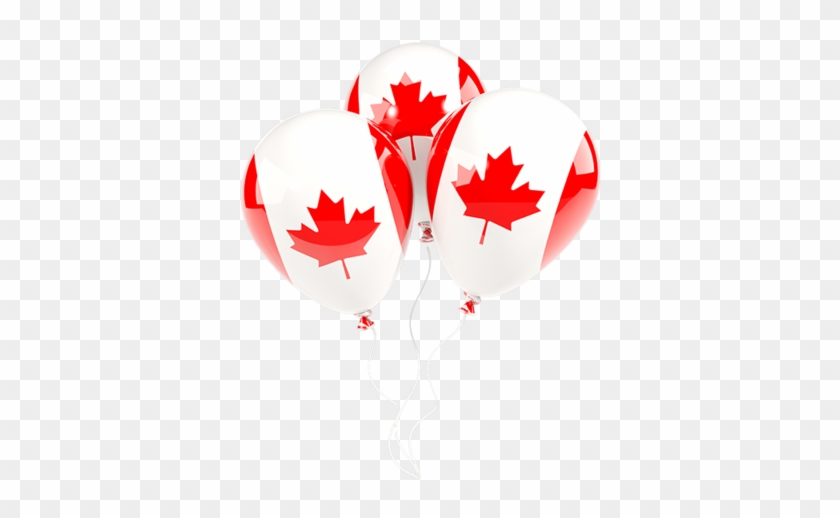 Illustration Of Flag Of Canada - Canada Flag Balloons Png #762464