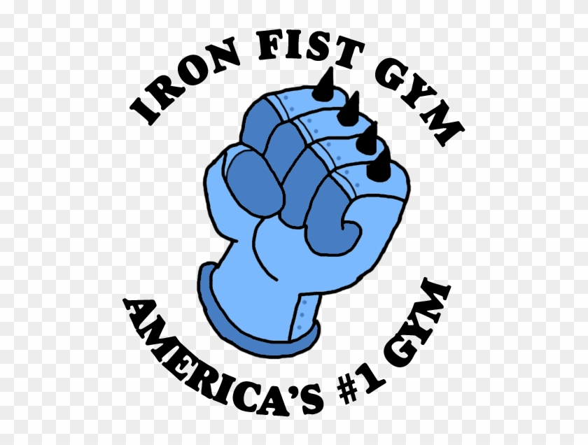 Iron Gym Fist Logo - Gym #762465