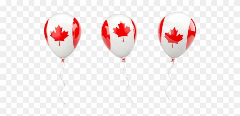 Illustration Of Flag Of Canada - Canada Flag Balloon Png #762475
