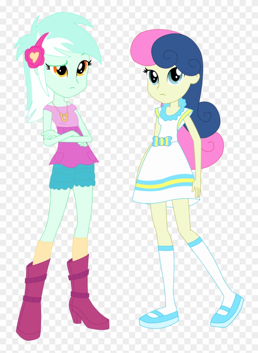 Lyra And Bon Bon By Sketchmcreations - Mlp Lyra And Bon Bon Eg #762488