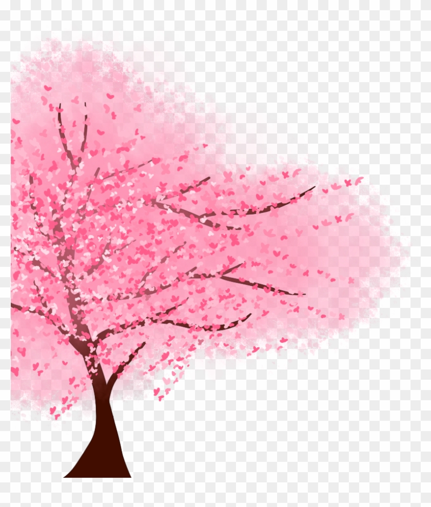 Anime Cherry Blossom Tree For Kids - Maple - Free Transparent PNG Clipart  Images Download
