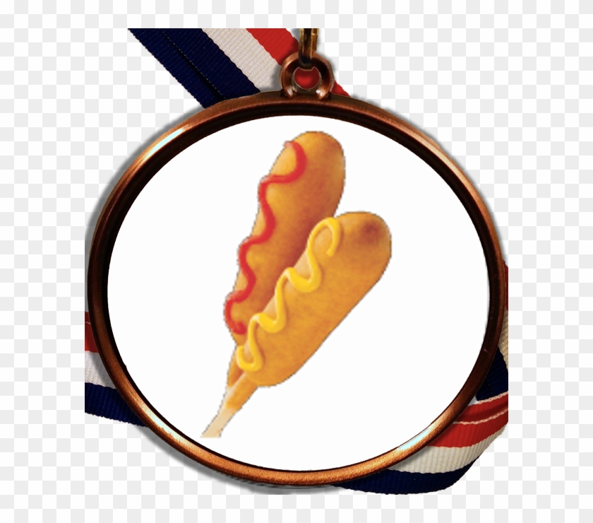Corn Dogs Logo Medal - Corn Dog #762503