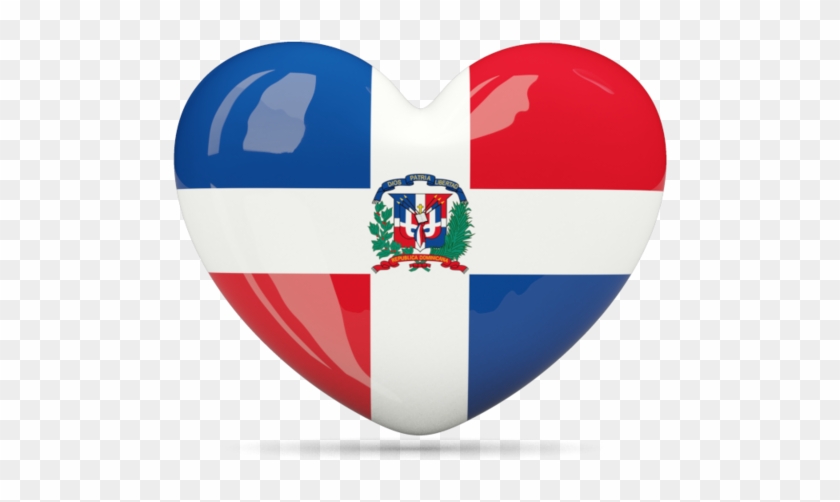 Flag Of Dominican Republic - Dominican Republic Flag Heart #762599