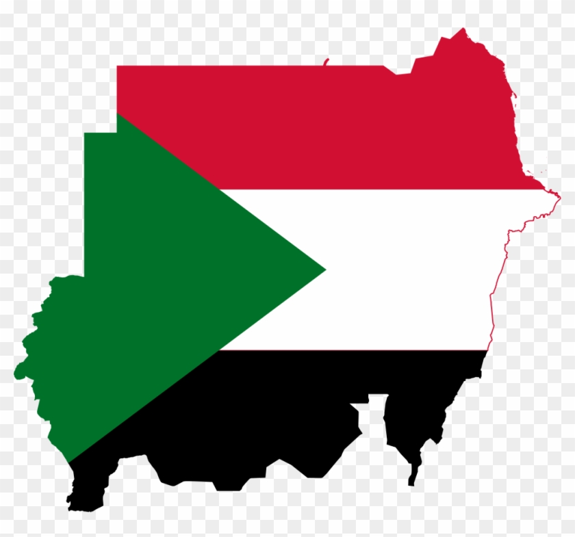 Bandiera Del Sudan - Sudan Flag And Map #762732