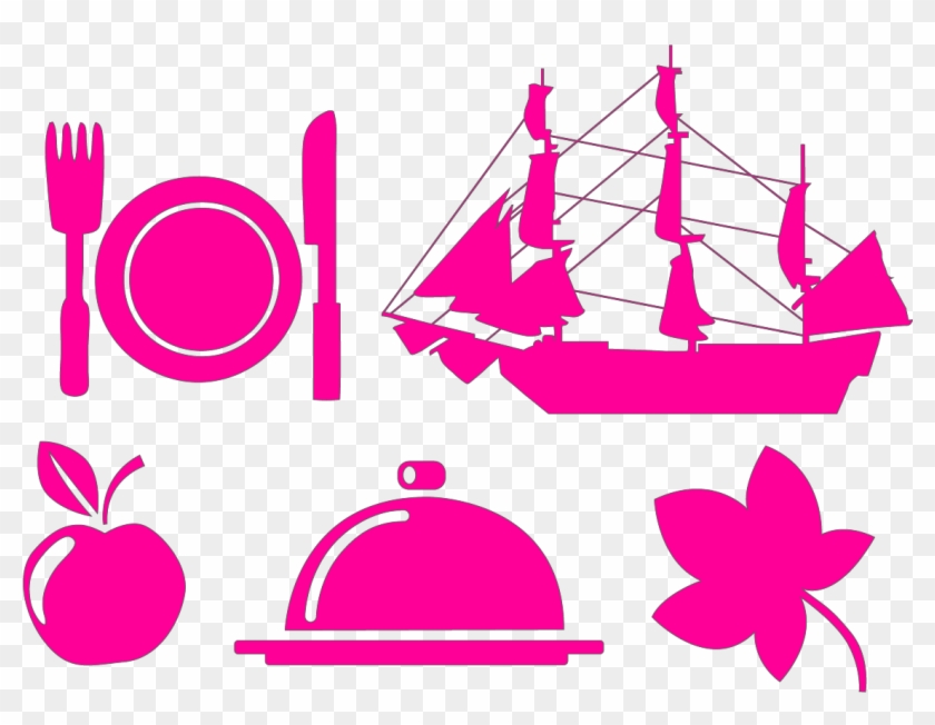 Mayflower Silhouette Ship Clip Art - Mayflower Silhouette Ship Clip Art #762778