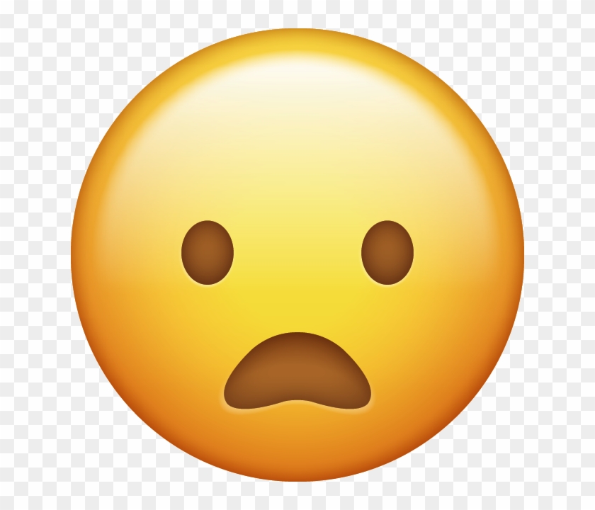 Frowning Face With Open Mouth Emoji $0 - Community College Of The Air Force #762806
