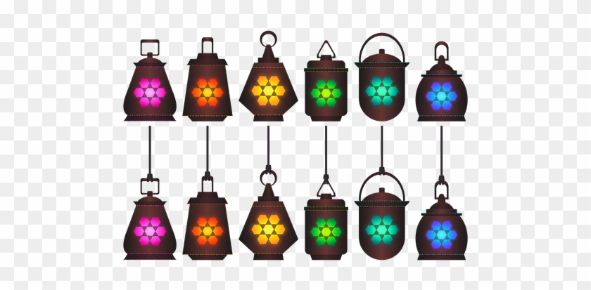 Lanterns Lamps Lights Colorful Decoration - Electric Light #762928