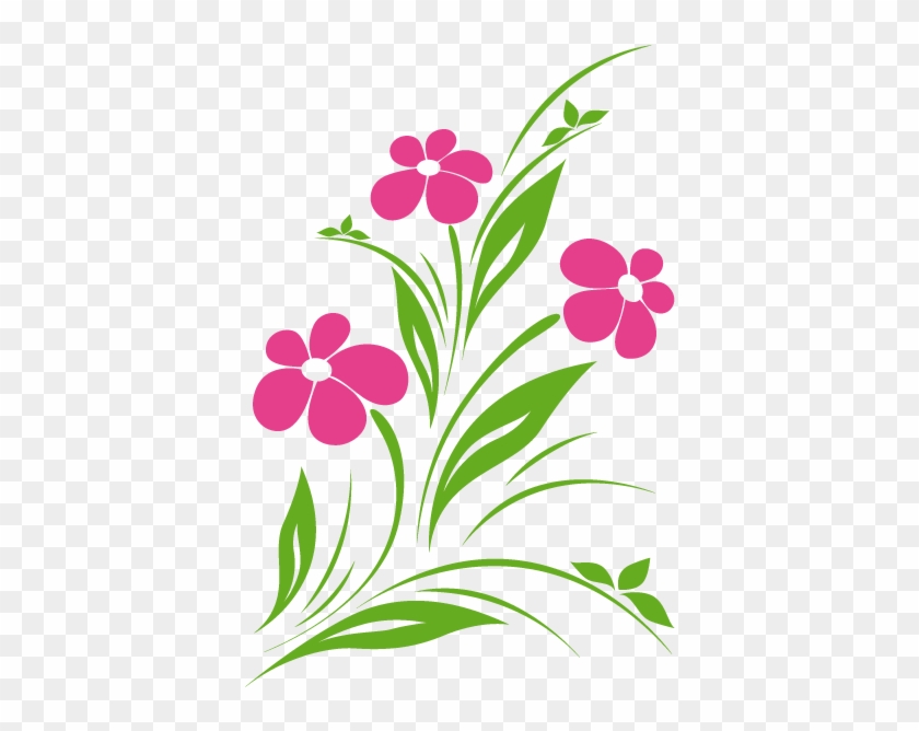 Flor Clip Art - Simple Flower Designs Black And White #762939