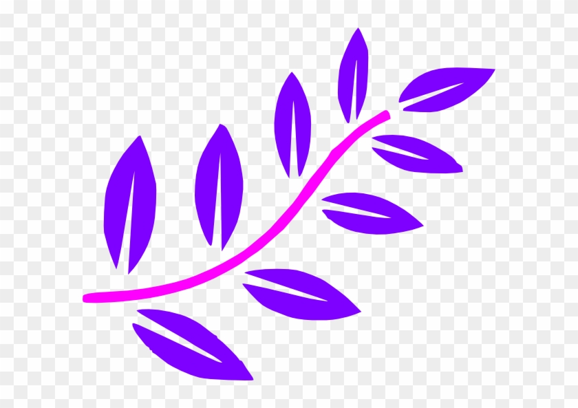 Pink/purple - Tree Branch Clip Art #763003