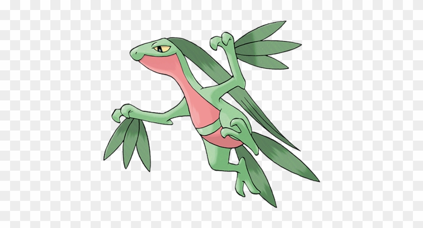 Este Pokémon Revolotea De Rama En Rama Con Maestría - Pokemon Grovyle #763050