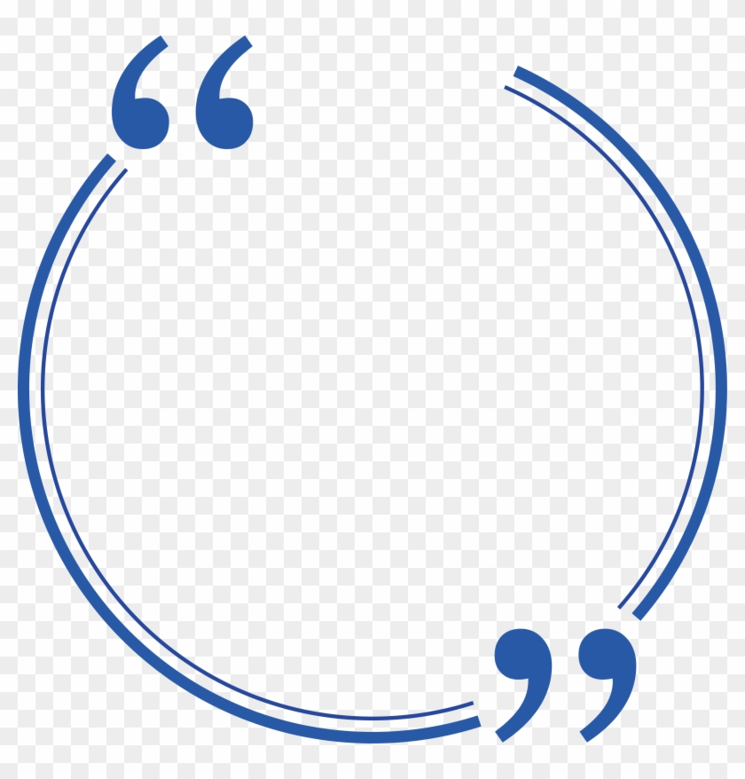 Blue Circle Border - Transparent Circle Border #763061