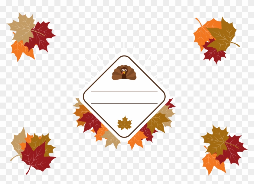 Thanksgiving Maple Leaf Clip Art - Thanksgiving Maple Leaf Clip Art #763158