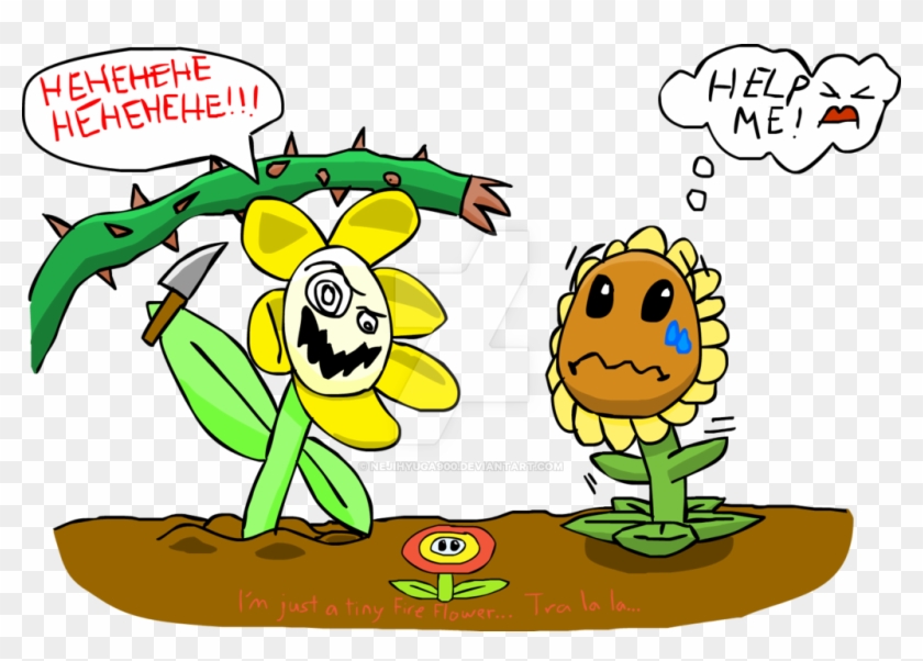 Undertale X Plants Vs Zombies - Plants Vs Zombies Sunflower #763440