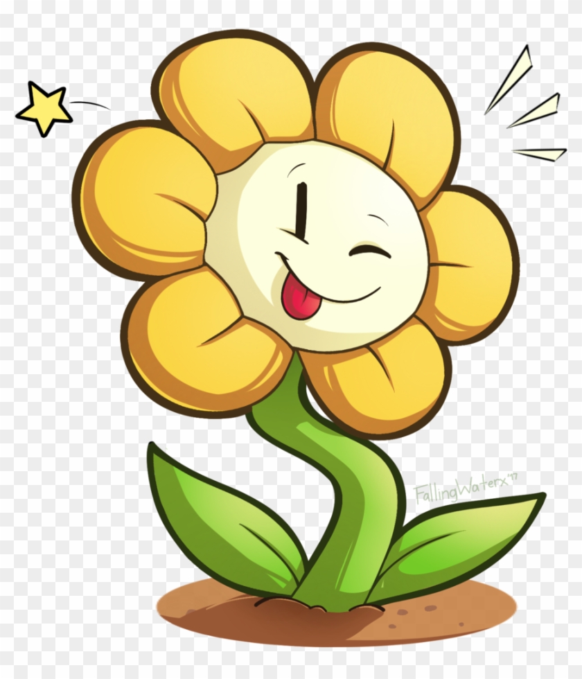 The Flower,undertale - Flowey Art #763479