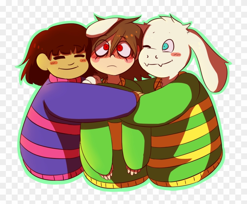 2c7 Enjoy This Image Because It Will Never Happen In - Undertale Asriel The Chara #763531