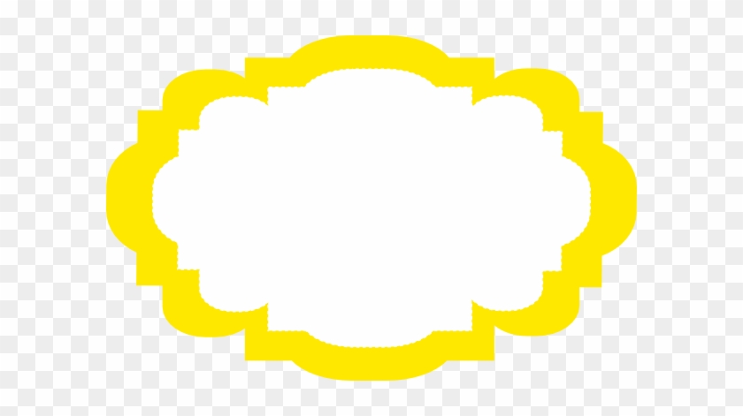 Yellow Frame Clip Art At Clker - Yellow Frame Clipart #763746