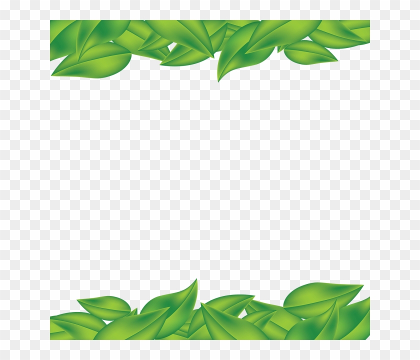 Green Leaf Frame, Green, Leaf, Frame Png And Vector - Leaf #763902