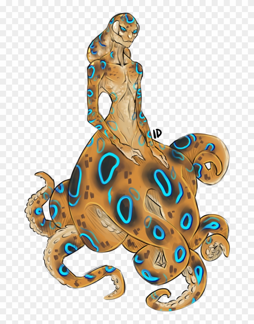 [a] Blue-ringed Octopus - Blue Ring Octopus Art #763937