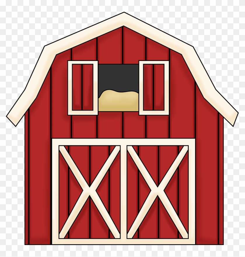 free clipart of a barn