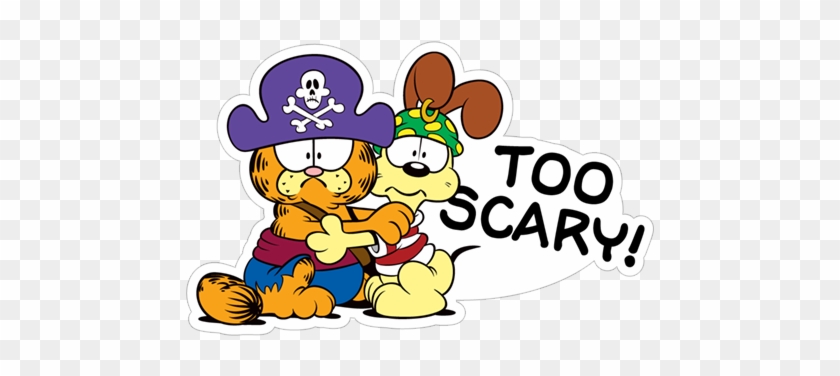 Скэри Transparent Png Sticker - Garfield #764089