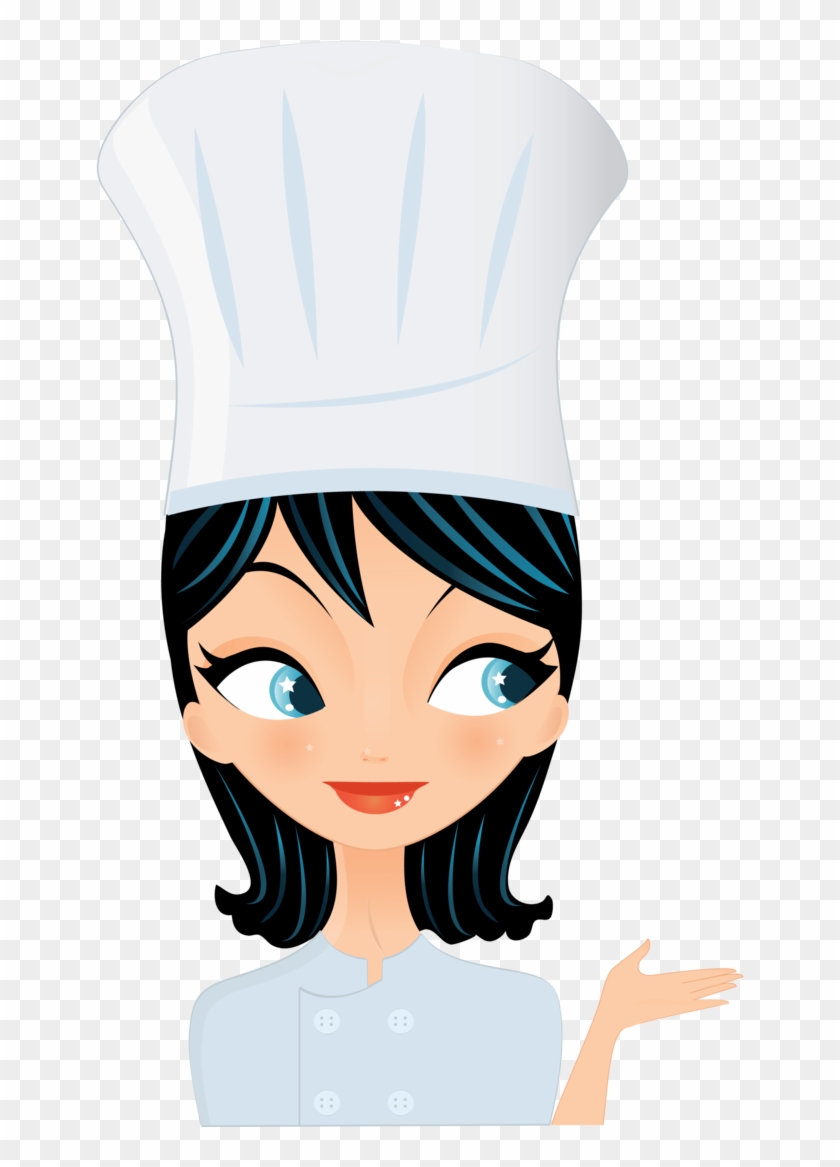 female chef clipart png