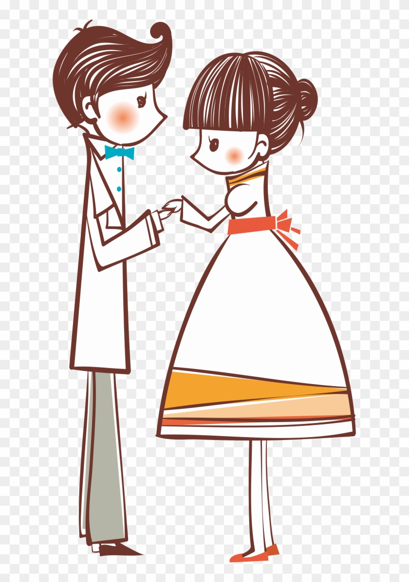 Cartoon Marriage Drawing - Cartoon Marriage Drawing #764215