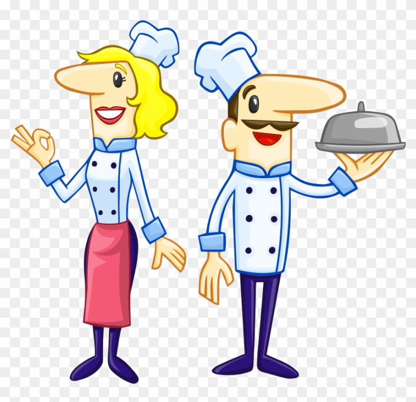 Chef Cook Vector Png Transparent Image - Transparent Cook #764230