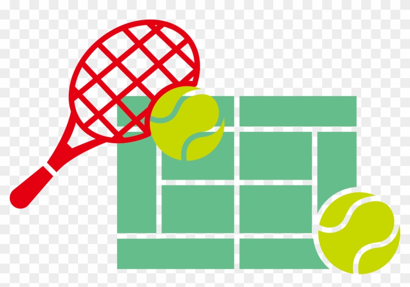Euclidean Vector Tennis Centre Icon - Euclidean Vector Tennis Centre Icon #764257